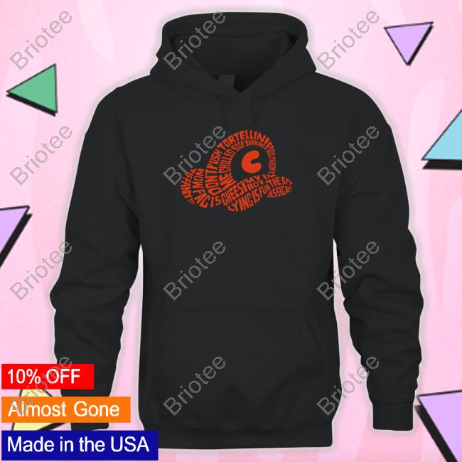 Chilled Chaos Word Cloud Hoodie