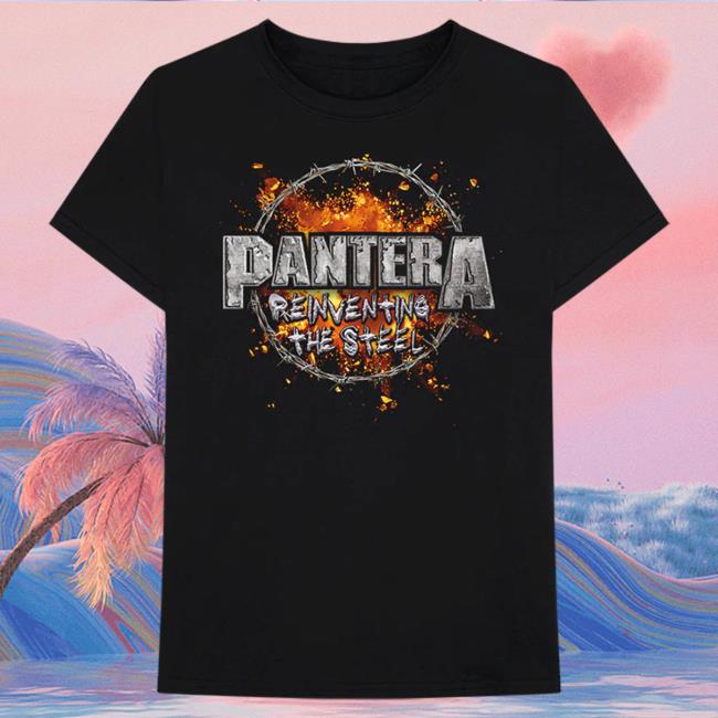 Official Pantera Merch Store Shop Pantera Reinventing The Steel Popover Shirt