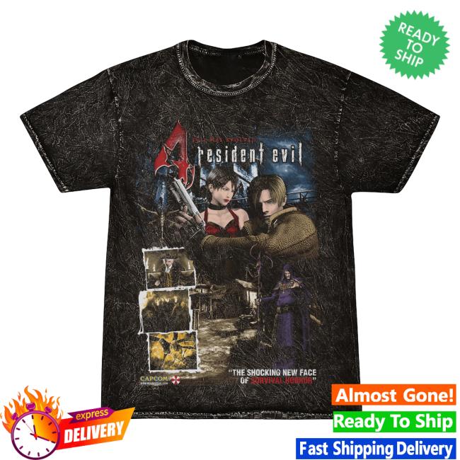 Official Graveyard Goods Merch Store Shop Resident Evil 4 • Beartrap (Vintage Wash Variant) Attractive Shirt • Limited To 150