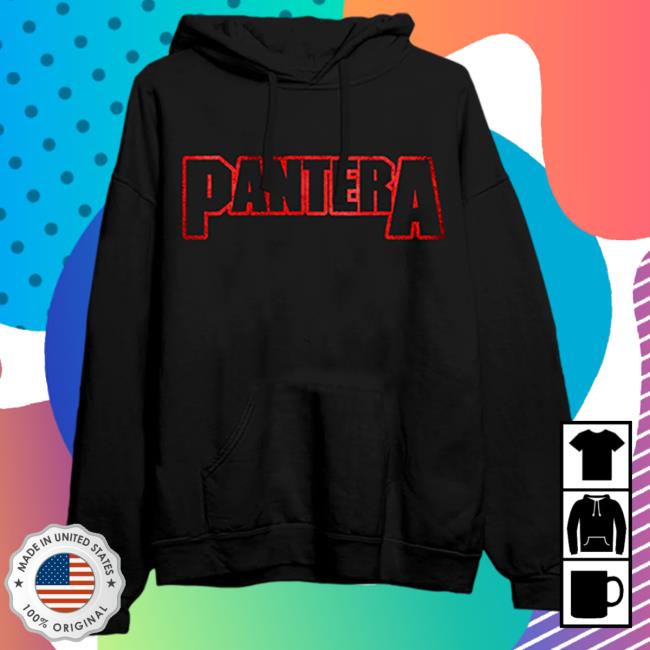 Official Pantera Merch Store Pantera World Tour 2023 Black Pullover Sweatshirt