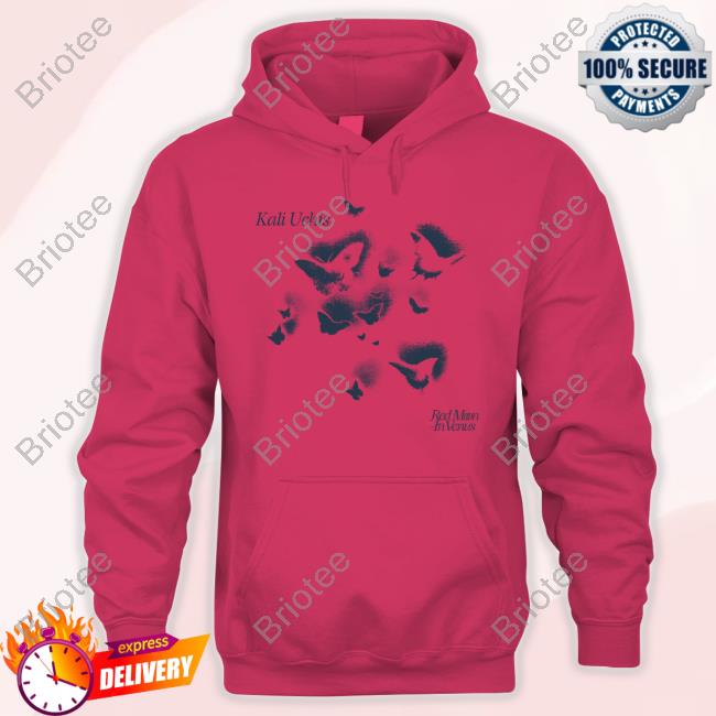 Kali Uchis Merch Blue Butterfly Red Moon In Venus Crewneck Sweatshirt Kali Uchis Blue Butterfly Cap
