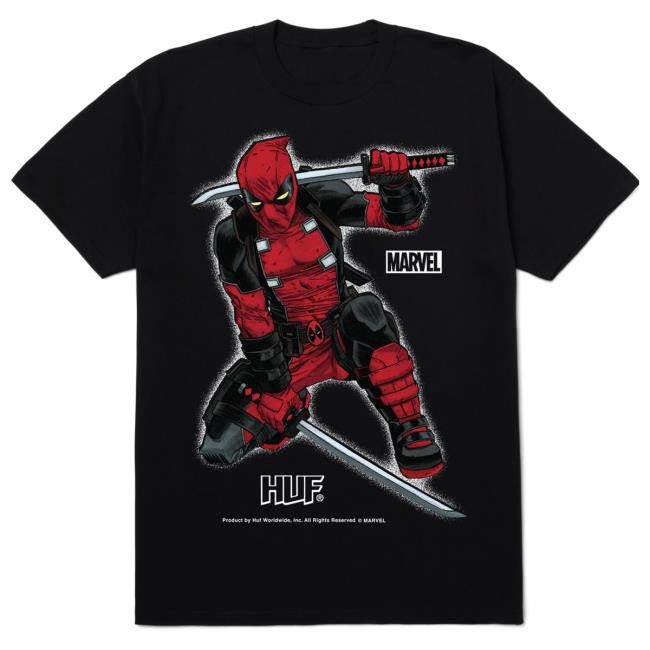 Hufworldwide Huf X Marvel Deadpool Tee