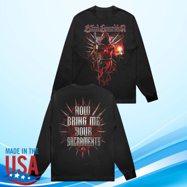 Official Blind Guardian Sacraments Long Sleeve Tee