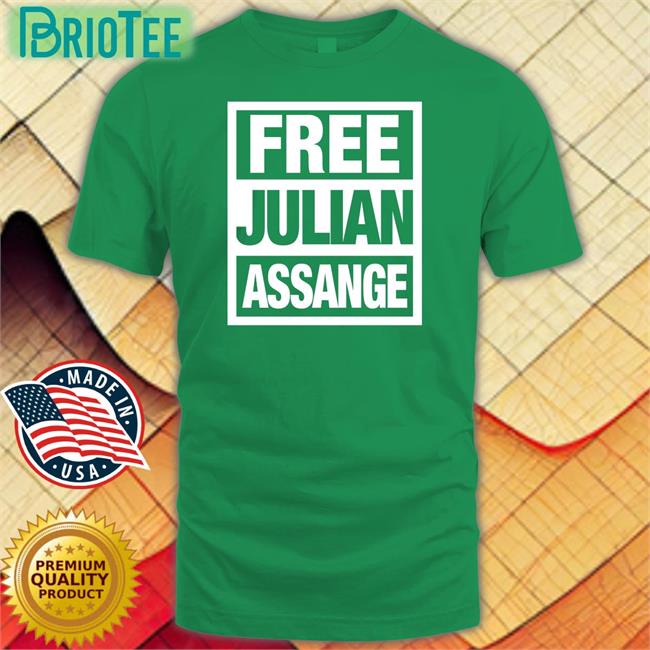 Sarcasm Stardust Free Julian Assange Shirt