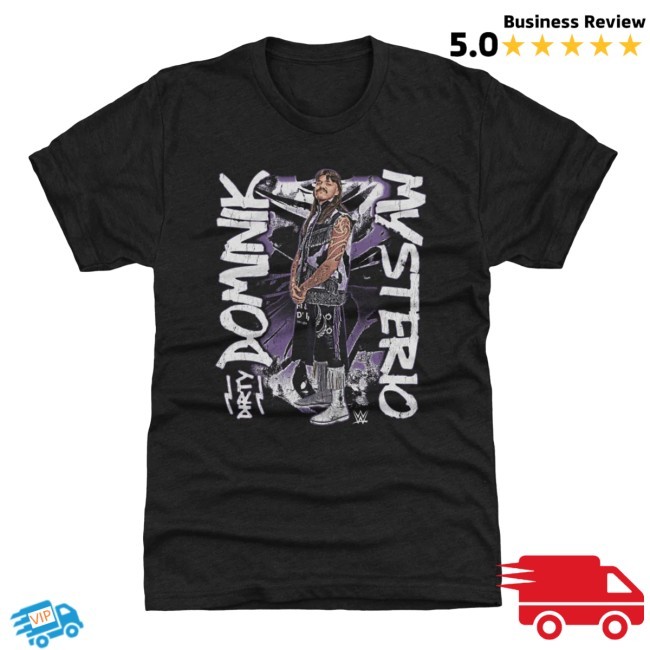 Dominik Mysterio Grunge Wht Shirt 500 Level