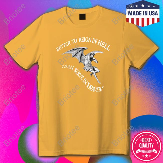 SatanicTemple Better To Reign In Hell Than Serve In Heaven T-Shirt