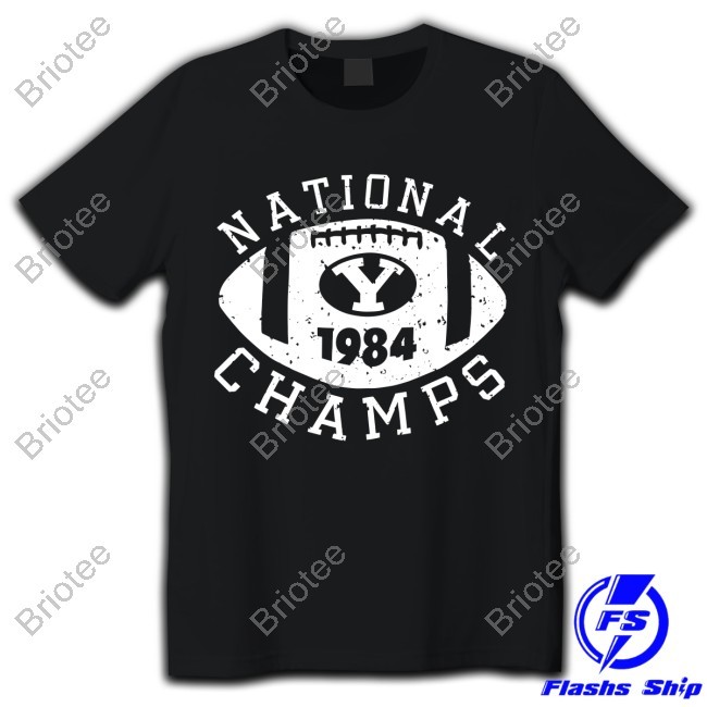Byu National Champs 1984 Football New Shirt