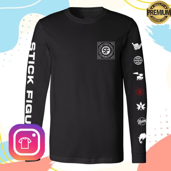 Stick Figure Merch Worldwide Hoodies