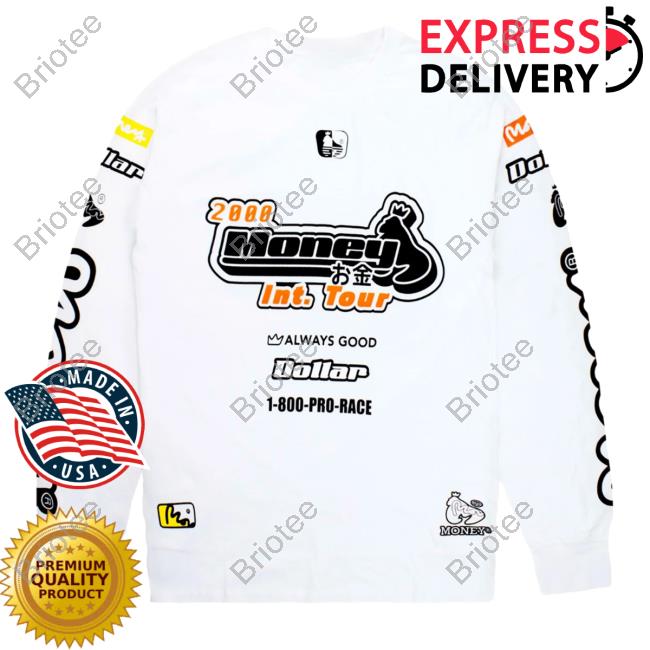 Official Money Clothing Speed Way L/S Sweaters White