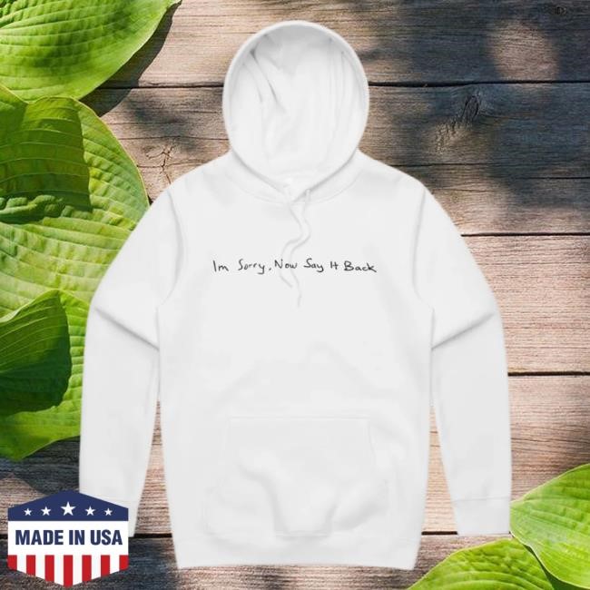 Official Thelma Plum Merch Store Thelma Plum I’m Sorry, Now Say It Back Black Top Shirt