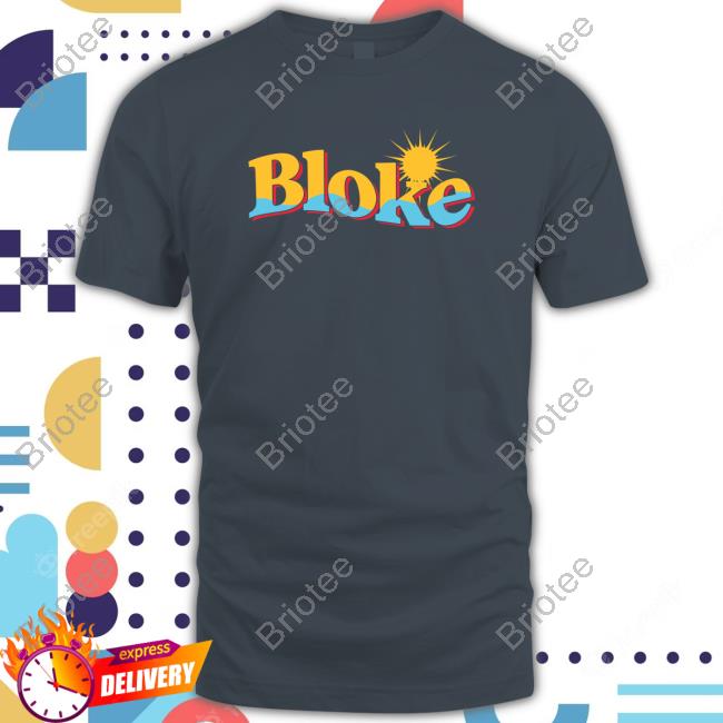 Official Bloke Shop Merch 2023 Bloke Summer Cream T-Shirt