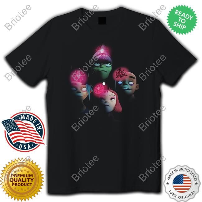 Official Gorillaz Merch Cracker Island Pop Up Gorillaz Shirt