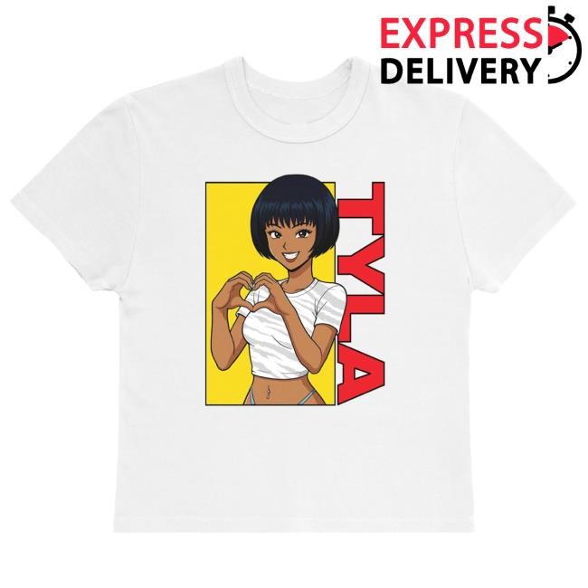 Official Tyla Merch Store TYLA Baby T Shirt in White
