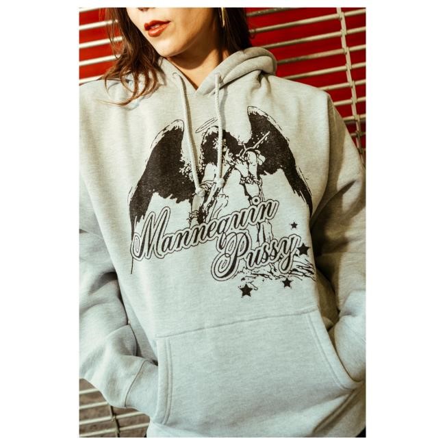 Mannequin Pussy Tour Fleece — Rocker Angel Pullover