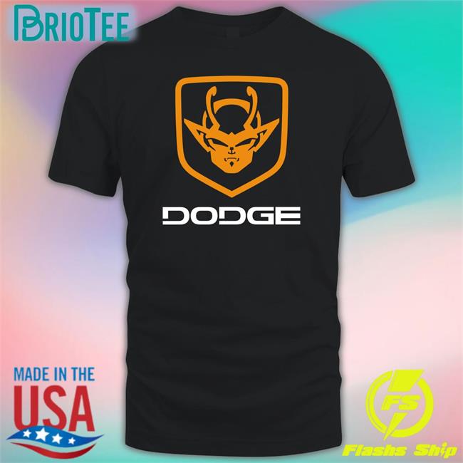 Dodge Orange Variant Shirt Shark Robot