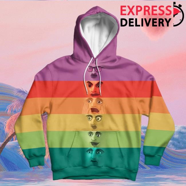 The Official Otzdarva Clothing Store Faces Hoodie Sweatshirt Otzdarva