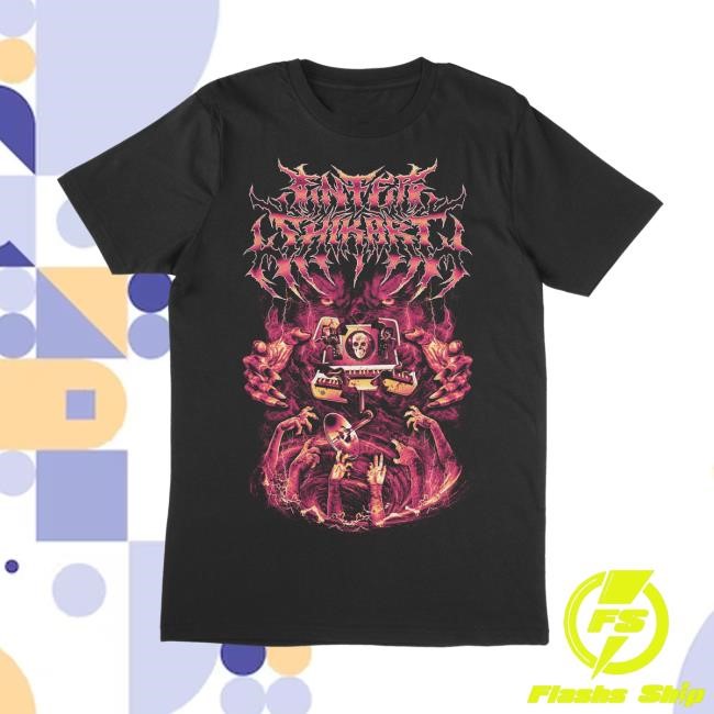 Hellbound Sparky - IRE/NI Tour Tee Shirt - Enter Shikari
