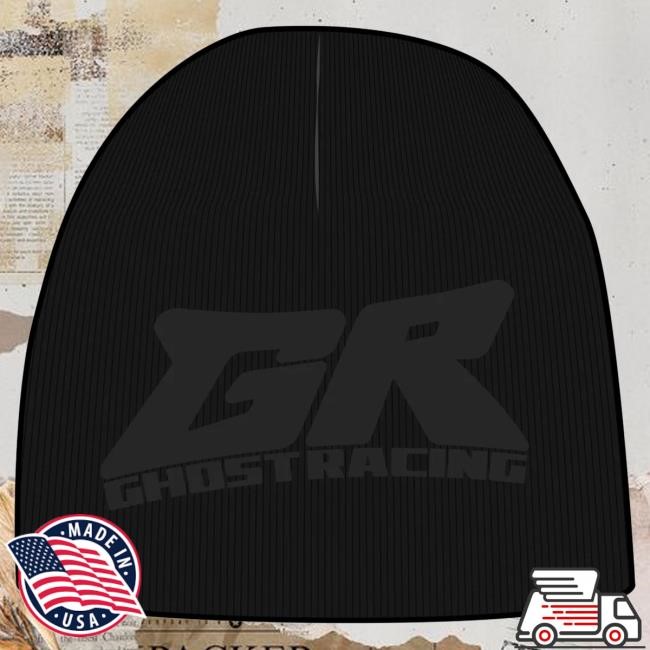 Ghost Racing Gr Skull Cap Black Pit Lane Essential