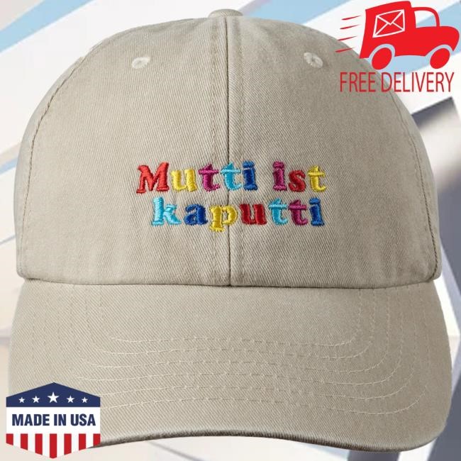 Mutti Ist Kaputti Cap Hazel Brugger Merch