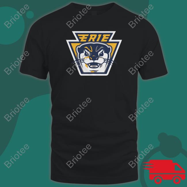 Erie Otters Keystone Logo Limited Edition Black Sweatshirt