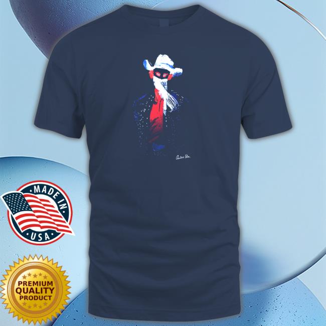 Official Orville Peck Merch Navy Painted Shirt