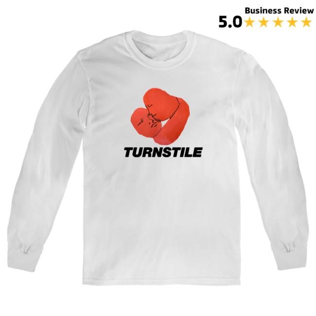 Official Turnstile Merch Store Turnstile "Embrace" White Long Sleeve