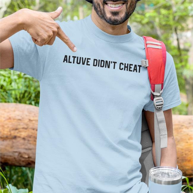 Altuve Didn't Cheat Tee Ariichiiyoko Astarr_W_2Rs Jose Altuve
