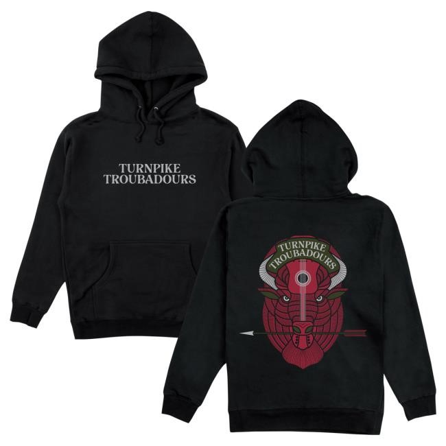 Official Turnpike Troubadours Merch Shop Bison Head Tee