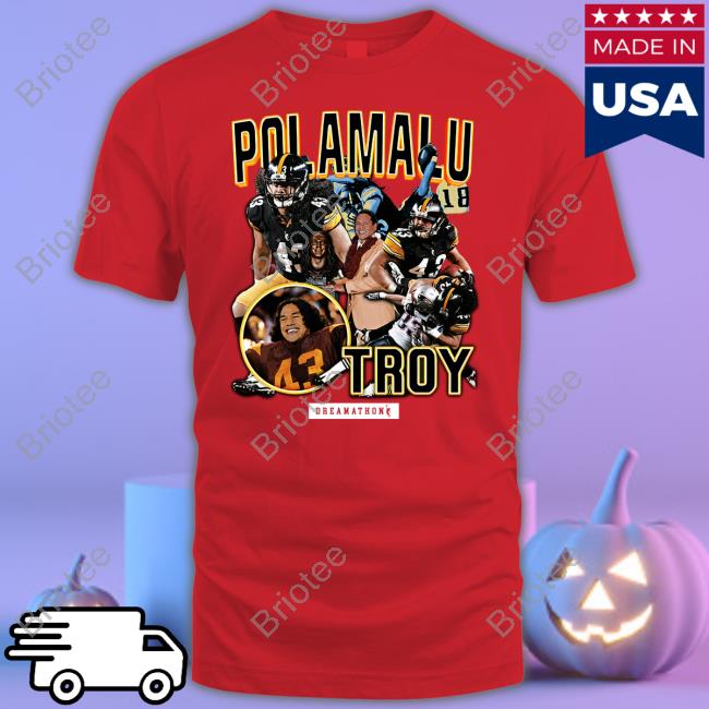 Dreamathon Merch Troy Polamalu Tp Pitt Dreams Hoodie