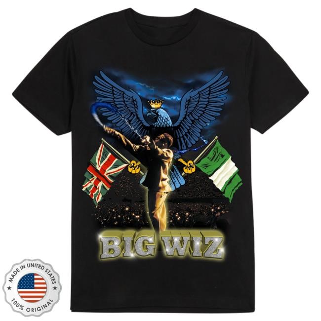 Official Wizkid Flags Shirt | Black