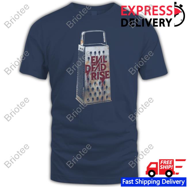 Official Fright Rags Evil Dead Rise Cheese Grater Long Sleeve Tee