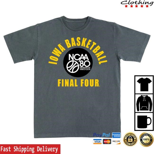 Official Slam Goods Iowa '80 Final Four Heavy Tee SlamGoods