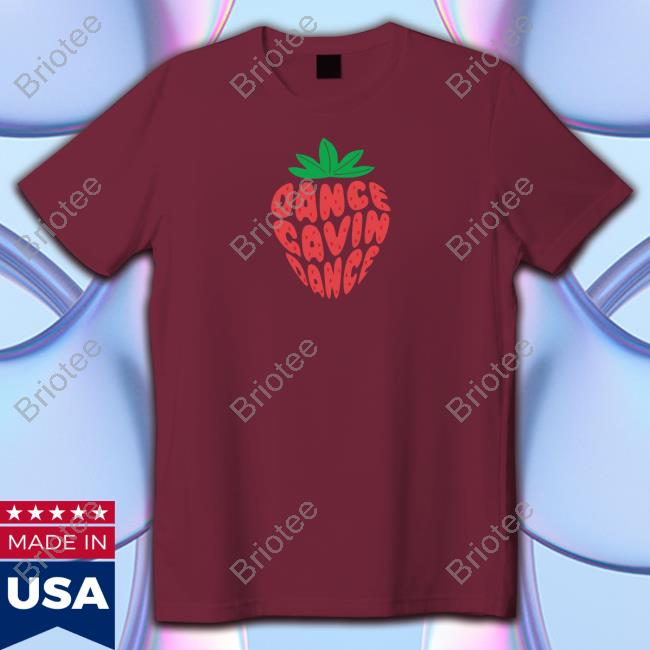 Dance Gavin Dance Strawberry Text Black Long Sleeve T Shirt
