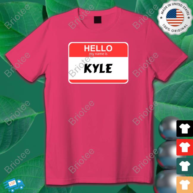 Official Hello My Name Is Kyle Sweatshirt