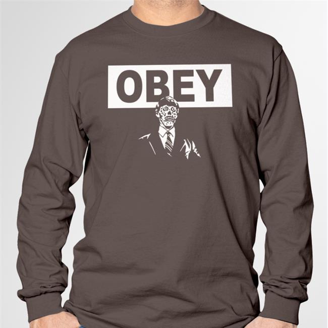 They Live Obey Hooded Sweatshirt