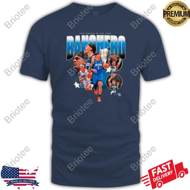 Official Orlando Magic 2023 Rookie Of The Year Banchero Paolo Banchero Shirt