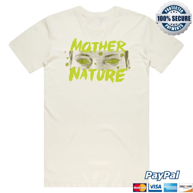 Official Super Yaki Shop Super Yaki & Mother Nature Present: Eyes Shirt Natural