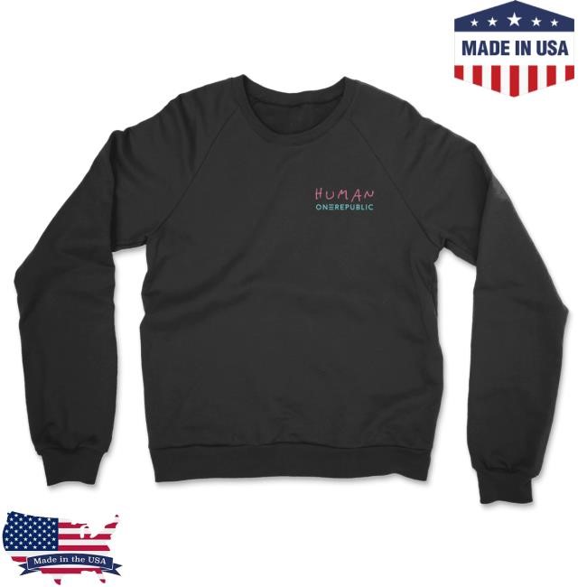 Official One Republic Shop Onerepublic Human Sweater (Black Or White)