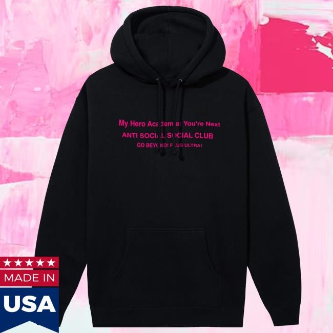 One For All LS Hoodie - Black – AntiSocialSocialClub
