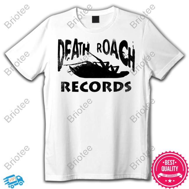 Papa Roach Merch Death Roach Records Long Sleeve Tee