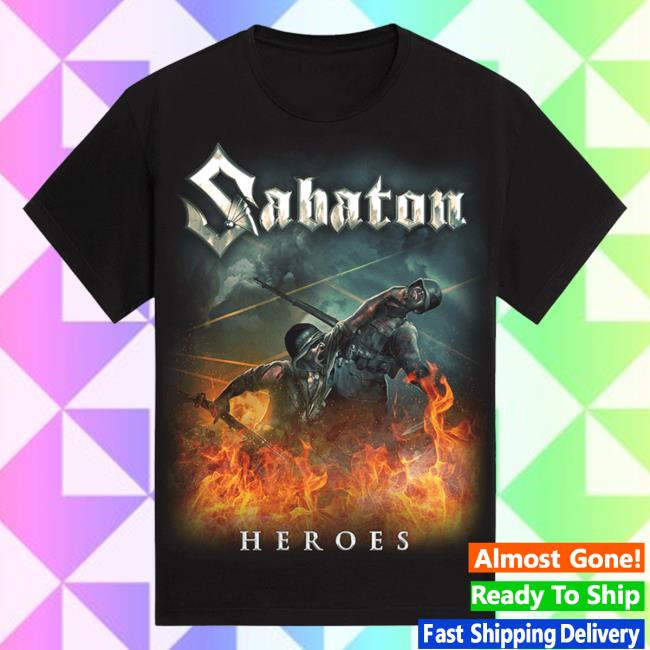 Official Sabaton Merch Store Sabaton Man Of War 2014-2015 Tour Shirt 2023 Sabaton Shop