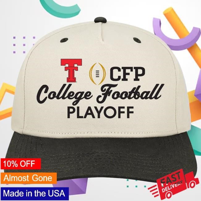 Official Red Raider Outfitter Texas Tech 2025 CFP Legacy 2 Tone Snapback Cap