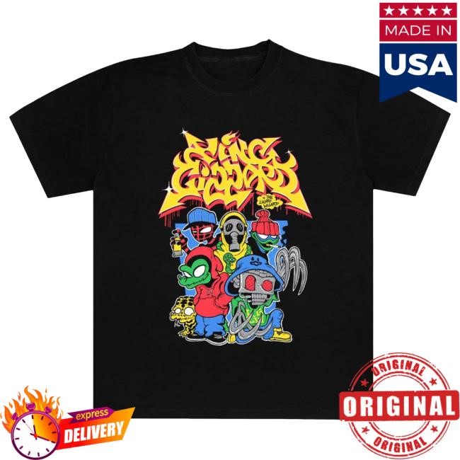 Official Doom Records Merch Store Shop King Gizzard and The Lizard Wizard Gila Gang Tshirt