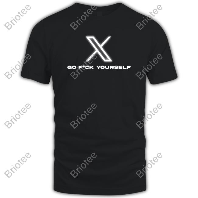 Twitter New X Logo Go Fuck Yourself Hoodie