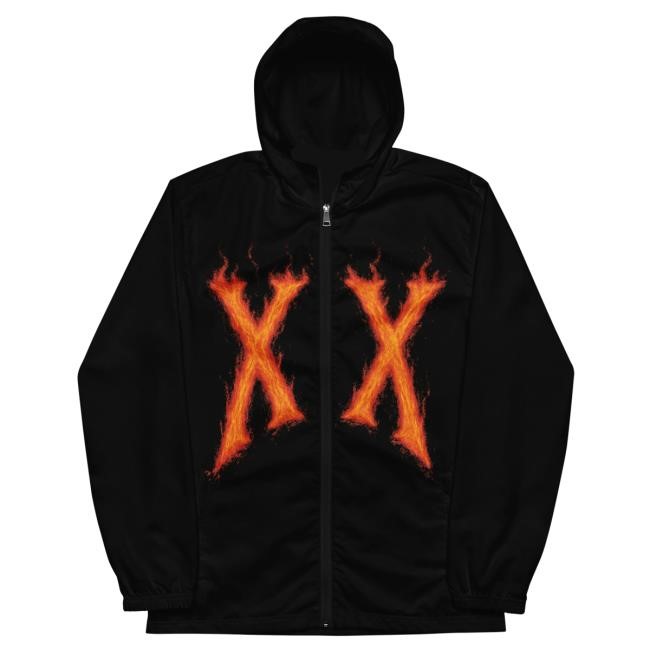 Official Chris Brown Shop BREEZY BOWL FLAME Hoody ChrisBrown