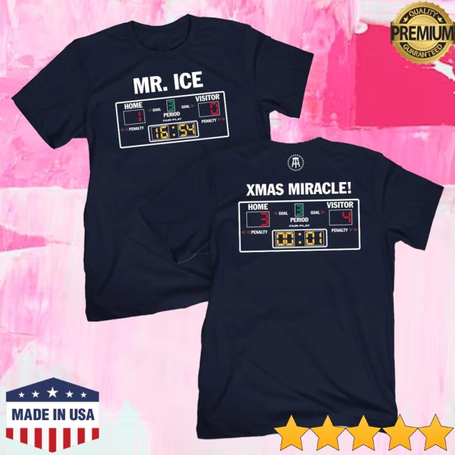Mr Ice Xmas Miracle Shirts
