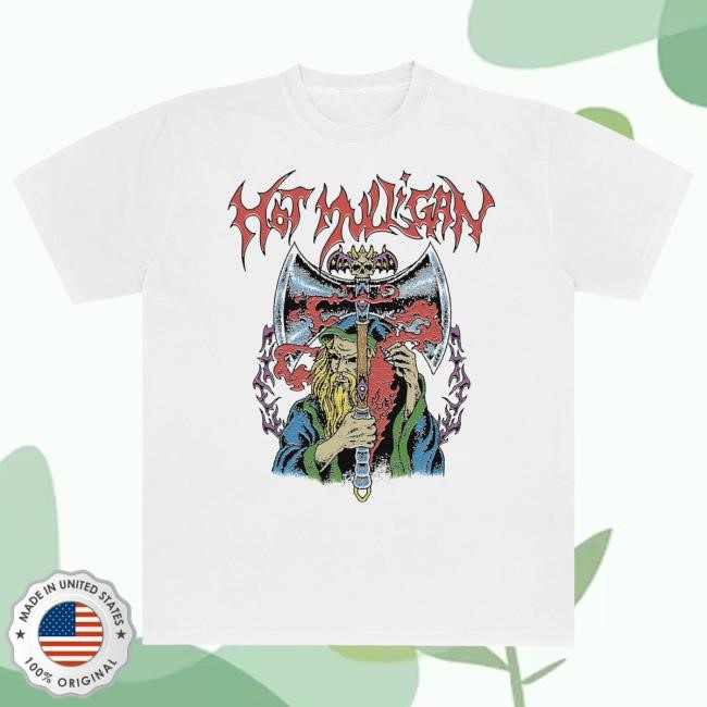 Official Hot Mulligan Merch Wizard Black T Shirt