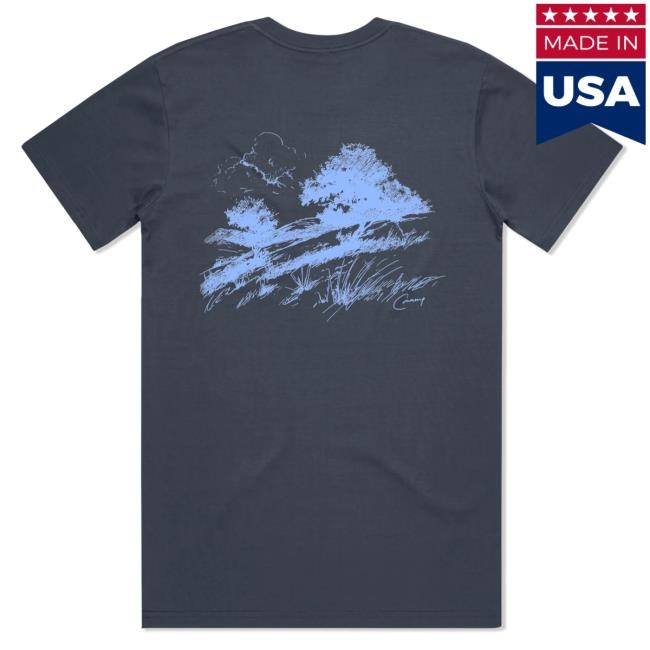 Official Caamp Merch Rolling Hills Sketch Pocket Shirts
