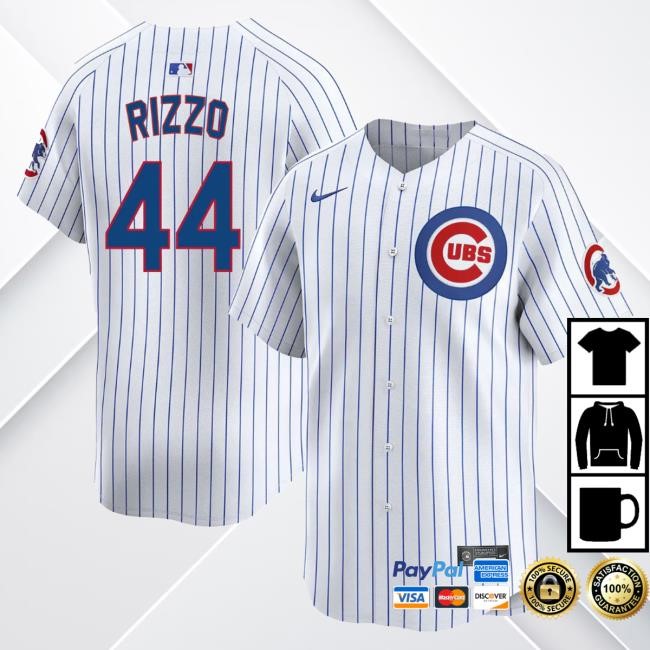 Ivy Shop Chicago Cubs Anthony Rizzo Home Replica Nike Jersey 2026