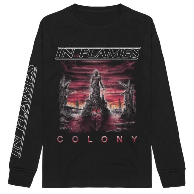 In Flames Colony LS In Flames Merch Shop